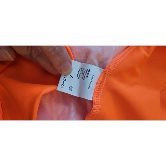 Neon Orange Bandeau High Waisted Bikini Sz S - Picture 5 of 5